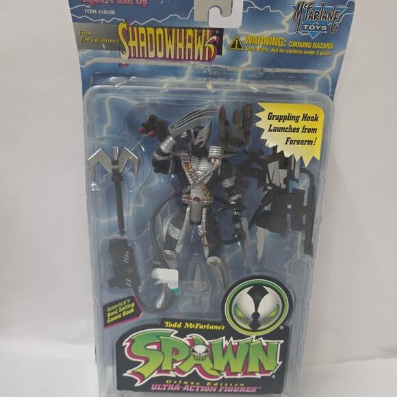 McFarlane Toys 1996 Spawn Shadowhawk Series 4 Deluxe Edition Action Figure New - Picture 1 of 3